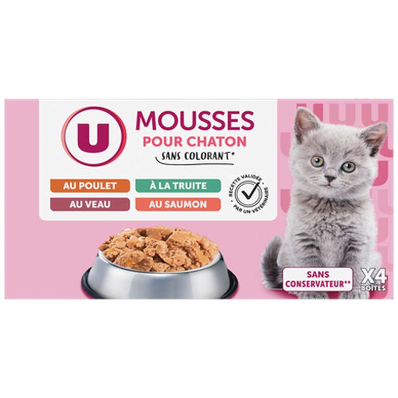 mousses chatons
